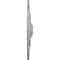 Ekena Millwork Naple Ceiling Medallion (Fits Canopies up to 3 3/8"), 37 1/2"OD x 3 3/8"P, Ultra Pure White Crackle CM37NAUWC - alternate 3